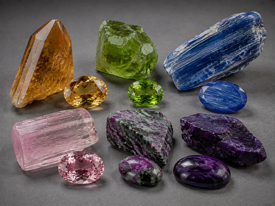 Other Silicate Gemstones mineral family specimens